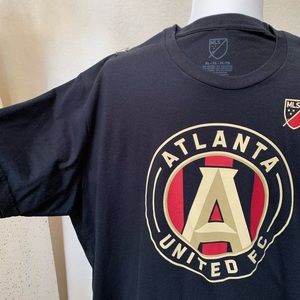 Atlanta United FC MLS soccer, black tshirt